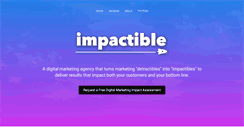 Desktop Screenshot of impactible.com